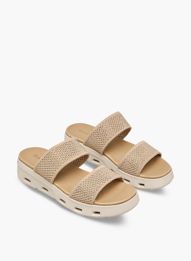 Le Confort Women Embellished Flyknit Sandals Ramadan Collection - Image 2